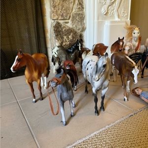 Toy horse collection